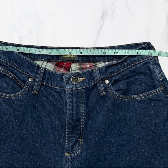 Cabelas Women’s Jeans Flannel Lined Jeans GUC - Picture 3 of 9